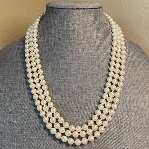 70” Costume Pearl Strand